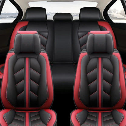 Set of 5 Leather Car Seat Covers for Hyundai