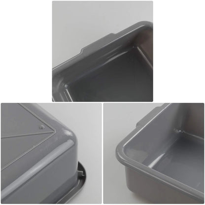 Set of 4 Utility Tubs for Commercial Bus (17 x 13.2 x 4.7 in)