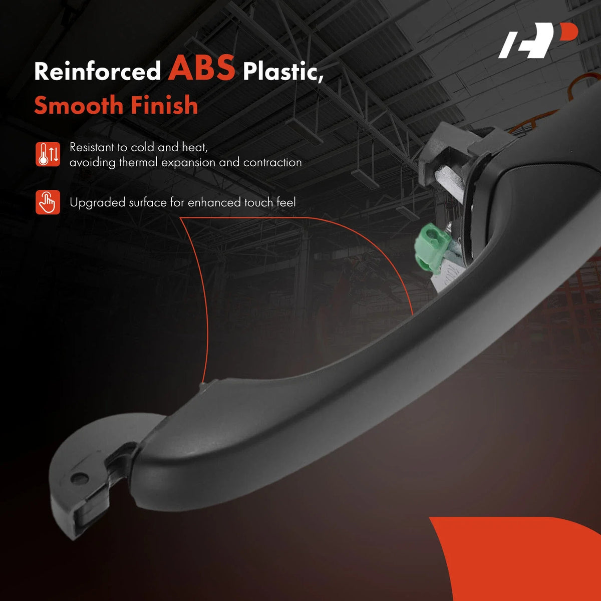 Right Primed Black Exterior Door Handle for Jeep Grand Cherokee (1999–2021)