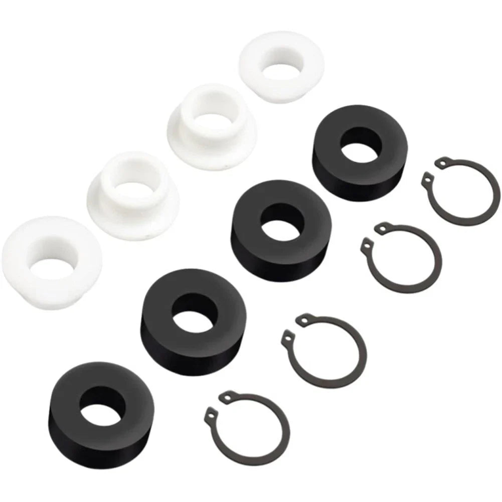 Deck Height Kit for Lawn Mower (Set of 4 Bushings, 4 Snap Rings, 4 Shock Bushings)