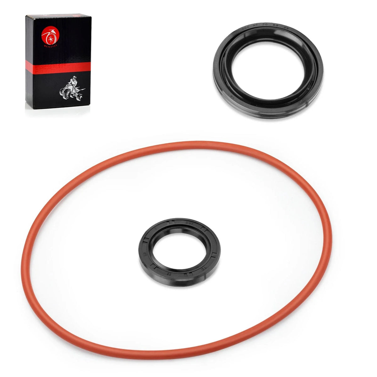 2 x Rear Brake Drum Seals for Yamaha Big Bear YFM250/YFM400 (2000–2009)