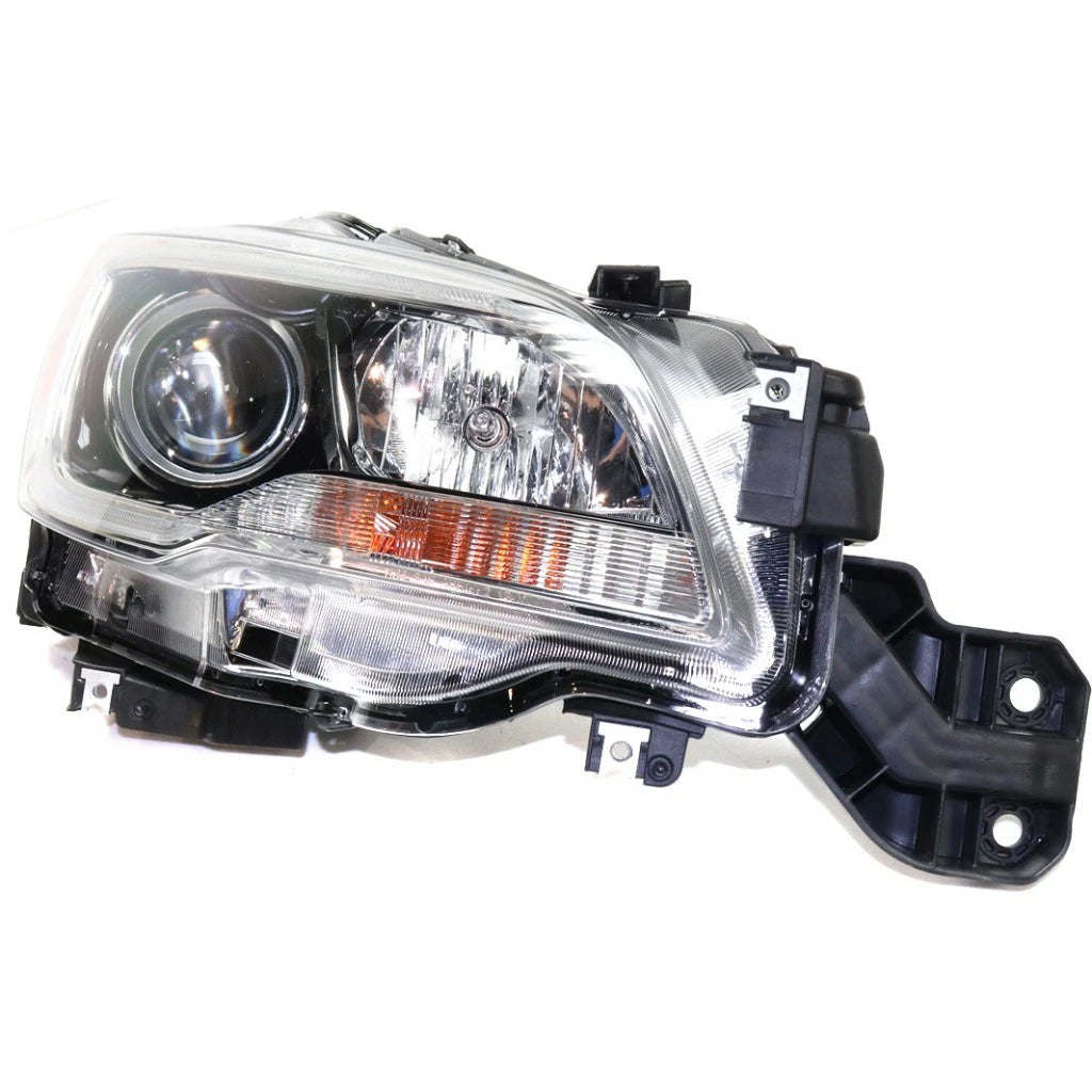 Headlight Black DOT Passenger Side for Subaru Legacy/Outback (2015–2017) CLX-M1-319-1127R-AF2, SU2503149