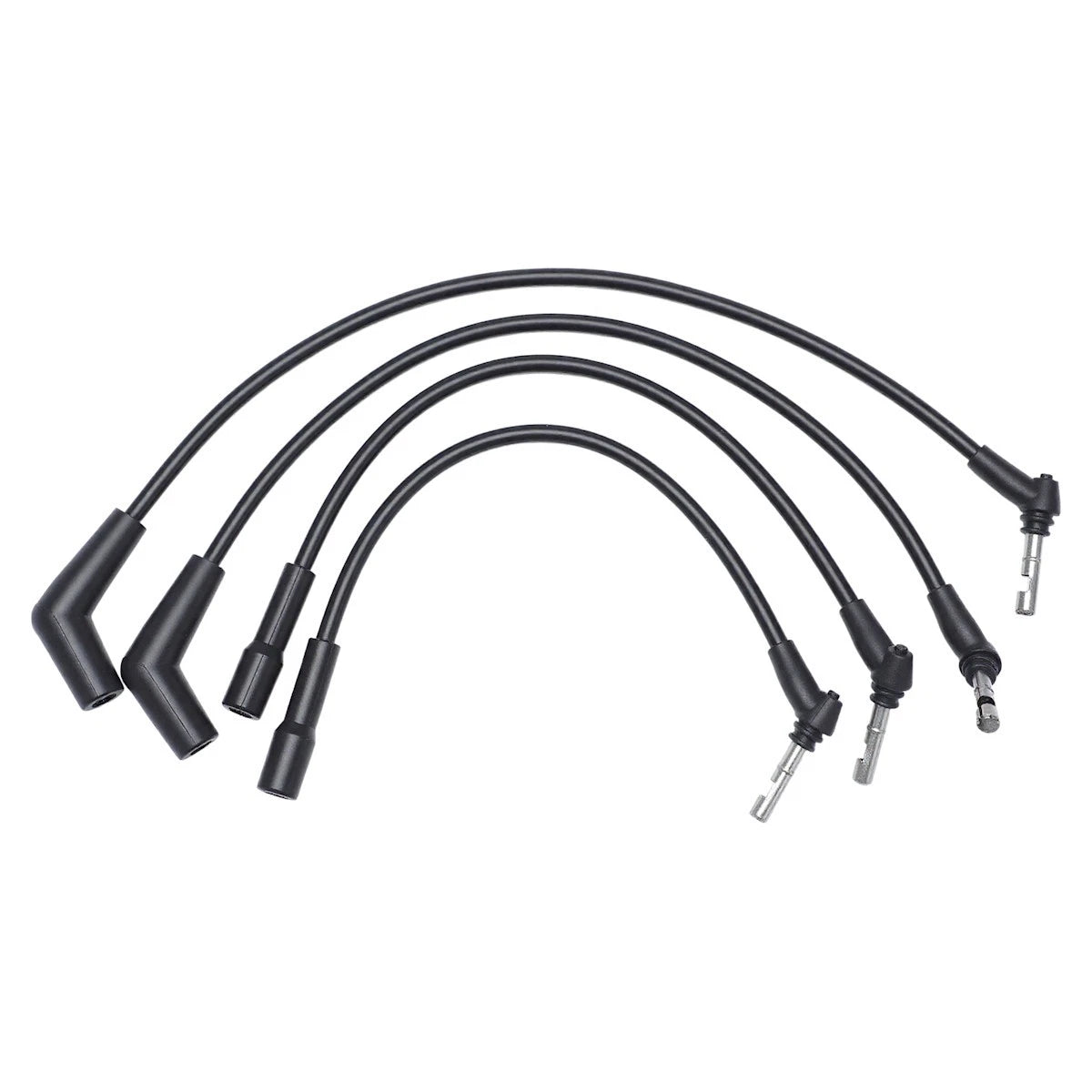 Set of 4 Spark Plug Wires for Chevy Toyota Tercel Corolla (1984–1988) 18036677, 6714139, 9993