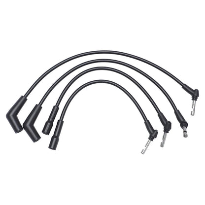 Set of 4 Spark Plug Wires for Chevy Toyota Tercel Corolla (1984–1988) 18036677, 6714139, 9993