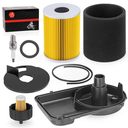 Air Box Cleaner Cover Kit with Fuel Filter for Yamaha Golf Cart G2-G11