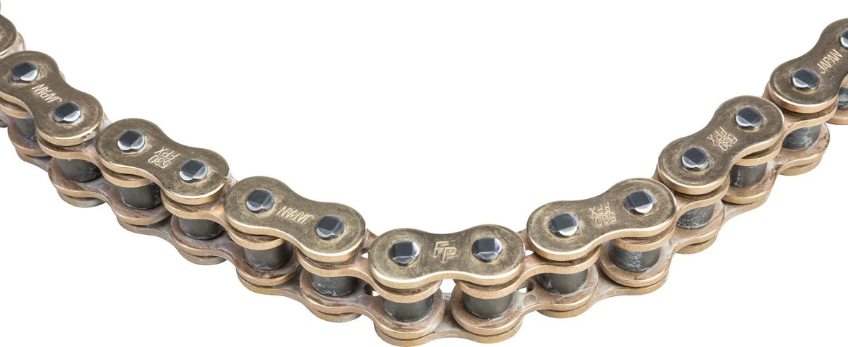 X Ring Chain 530x130 Gold for Motorcycle