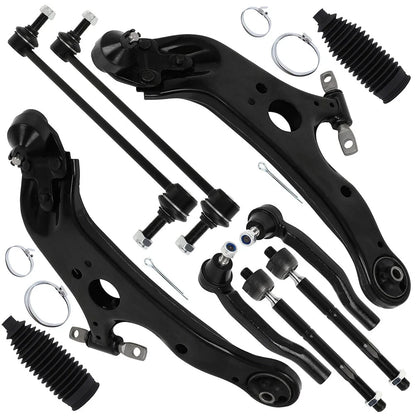10x Control Arm Ball Joint Tie Rod Sway Bar for Toyota Sienna (2011–2018)