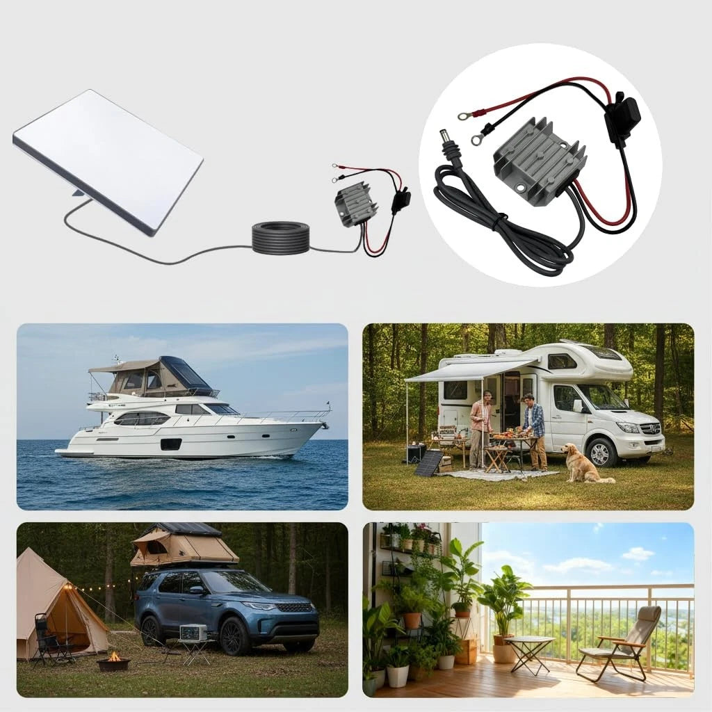 MZSZYH Starlink Mini Booster 12V-24V to 30V 3.5A (Gray)