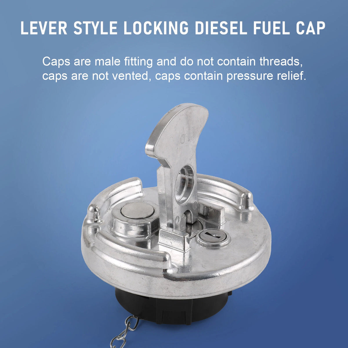 Locking Fuel Cap for Peterbilt (11-04859-100, 600212, 1104859200)