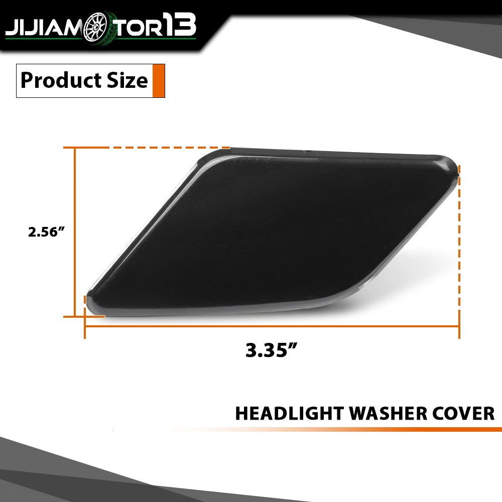 Headlight Washer Cover Set for Volvo S40 V50 (2008–2012) 39886397 39886377
