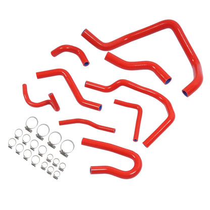 Silicone Radiator Heater Hose Set for Honda Civic D15 D16 (1992–2000)