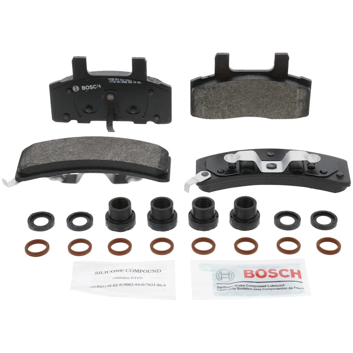 2X BP368 Brake Pad Set Front for Chevy GMC K1500 C1500 (1988–1992)