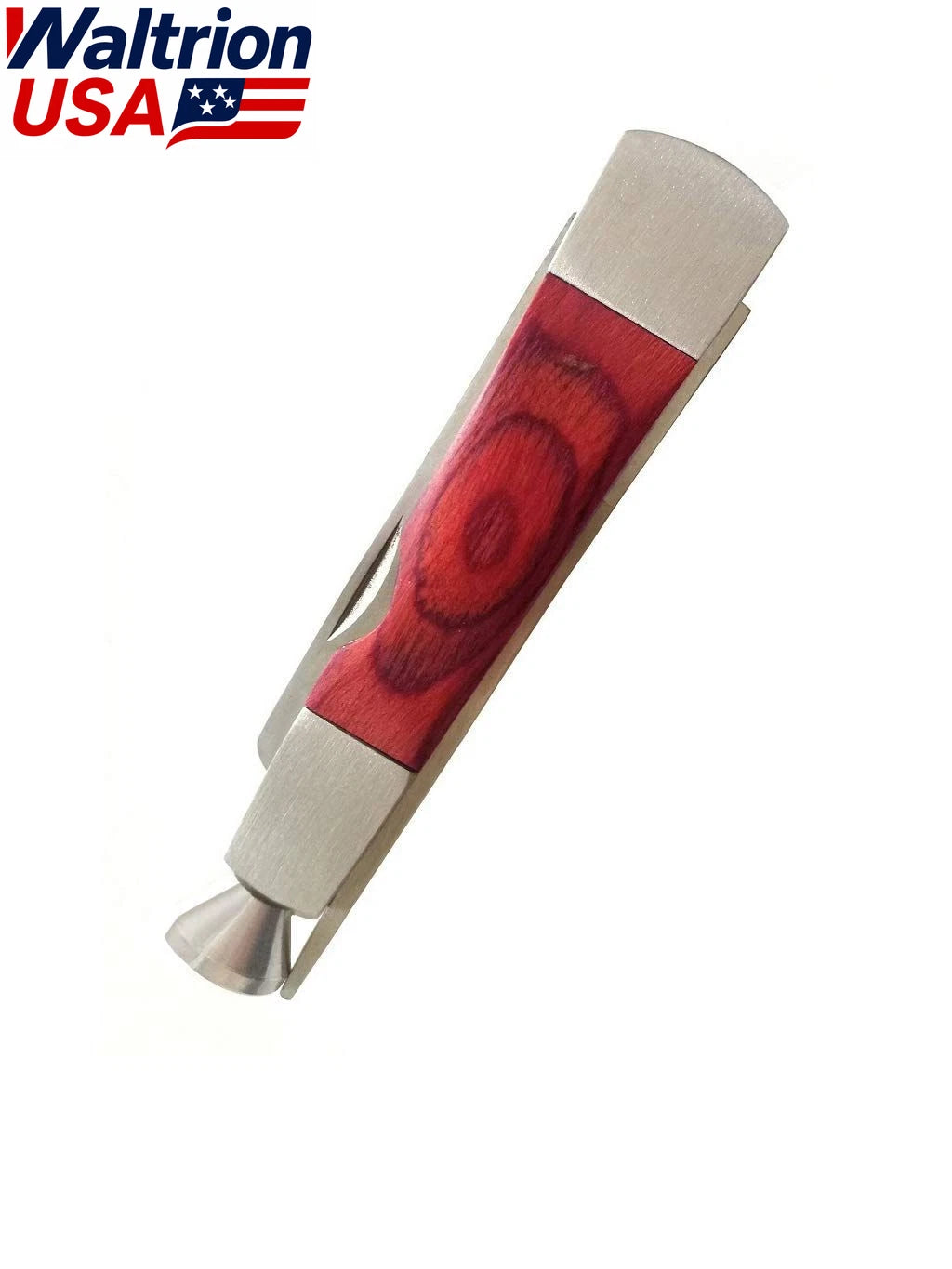 3-in-1 Tobacco Pipe Cleaner Tool - Stainless Steel Reamer Tamper Spike