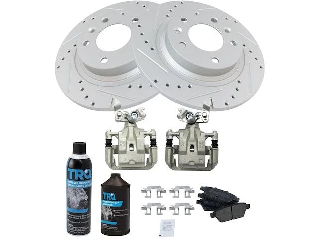 Set of 4 Brake Pads and Rotors for Lincoln Zephyr (2006) 82439ZRHF