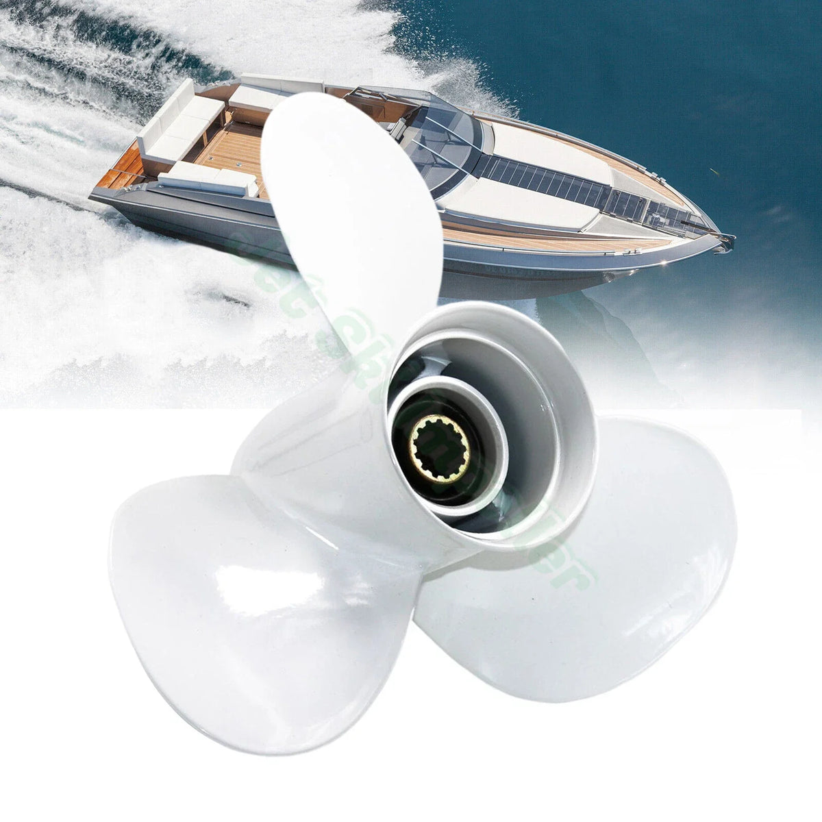 Propeller 11x15 for Yamaha Outboard 40-55HP (Aluminum, 13 Teeth)