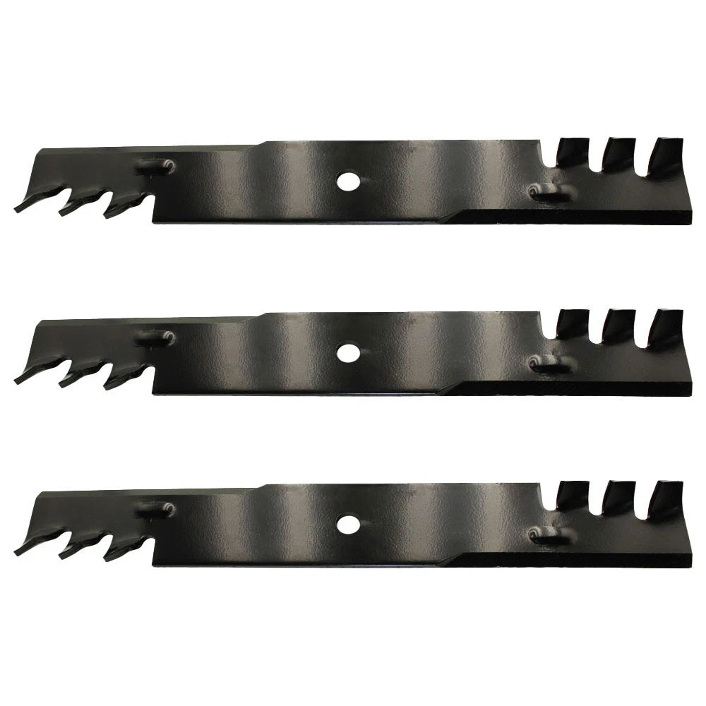 3 Mulch Blades for Hustler Raptor SD 54" Deck Mower