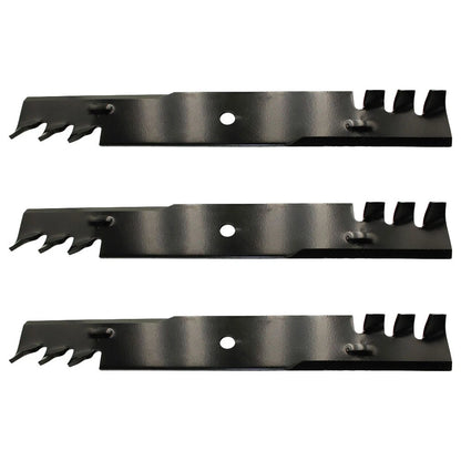 3 Mulch Blades for Hustler Raptor SD 54" Deck Mower