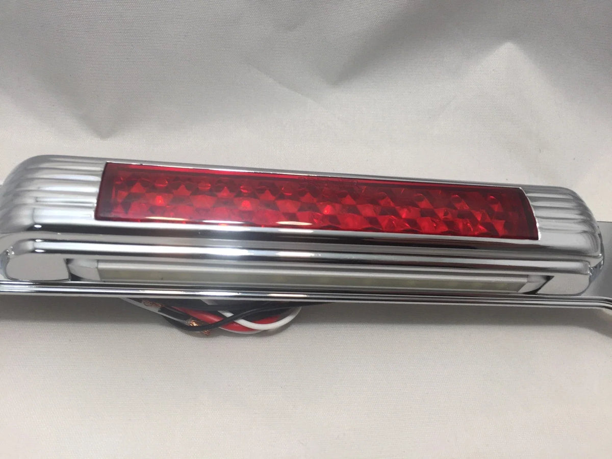 Rear License Plate Frame with Third Brake Light Function for Universal Cars (2005–2020)