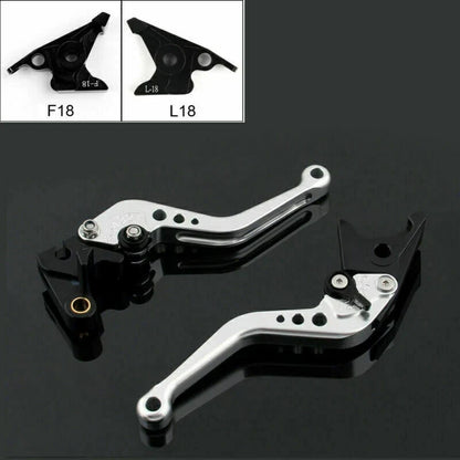 Short Brake Clutch Levers for BMW C650GT (2012–2015) F18/L18 Silver T9