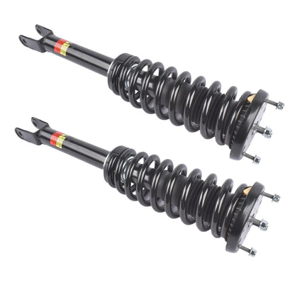 2X Front Shock Struts Assembly with Coil Springs for Jaguar XJ (2010–2019)