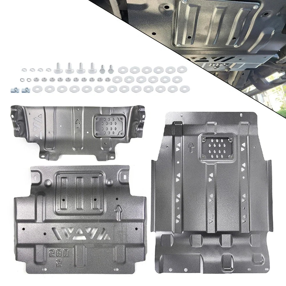 Full Skid Plate Kit for Ford F150 (2015–2022) - Steel Underbody Protection