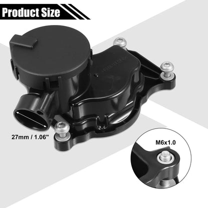 PVC Crankcase Vent Valve 11127809512 for BMW 3 5 6 X3 X5 X6 (2003–2014)