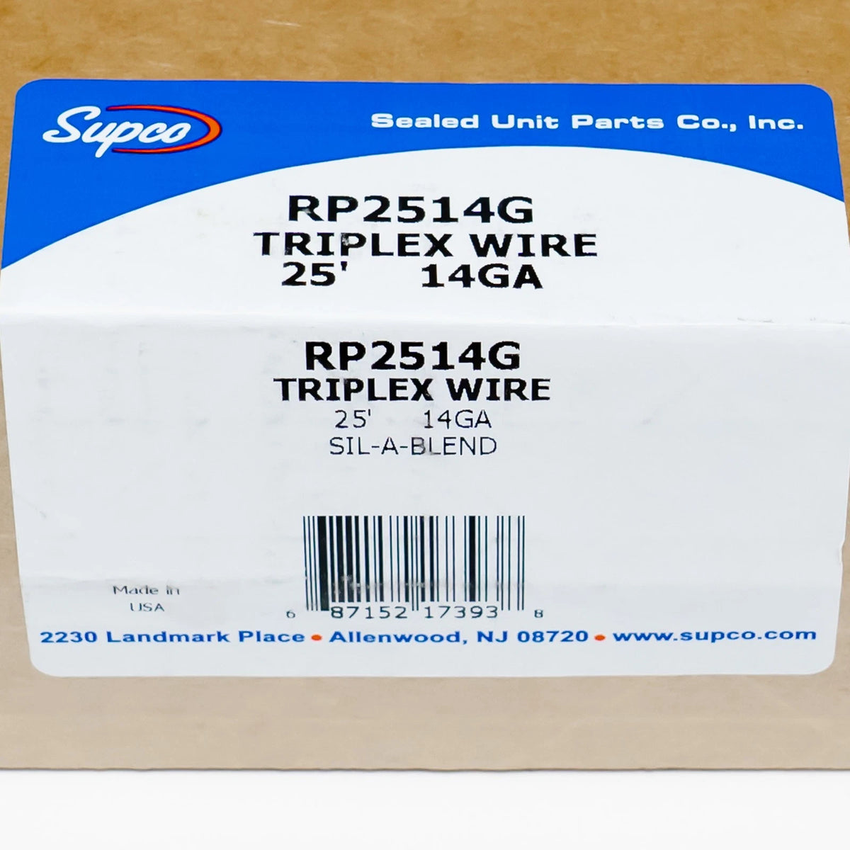 25' 14 Gauge 3 Strand Wire for Range Oven Stove