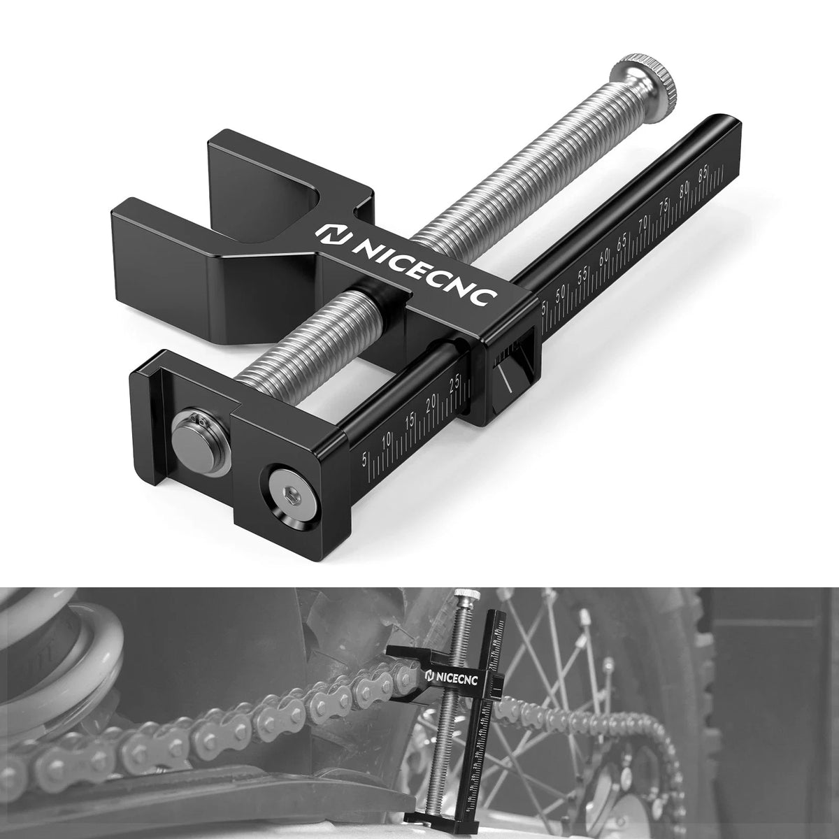 Chain Slack Adjustment Tool for TM Racing EN MX 125 144 250 300 MX 85 (2010–2023)