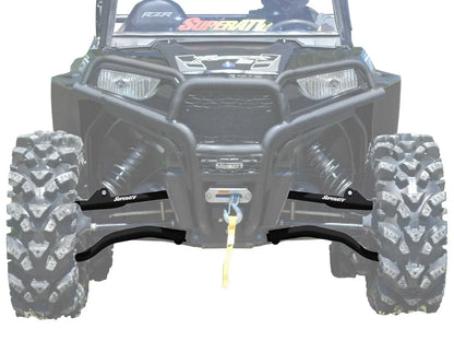 High Clearance Front A-Arms for Polaris RZR S 1000 (2017–2020) - Black