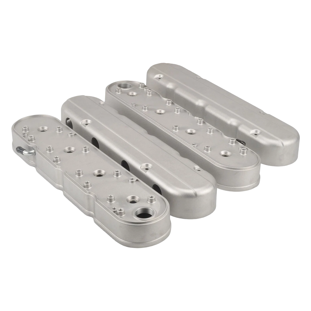 LS Smooth Cast Valve Covers for Chevy Small Block SB V8 (1970–1985)