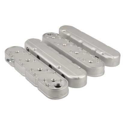 LS Smooth Cast Valve Covers for Chevy Small Block SB V8 (1970–1985)