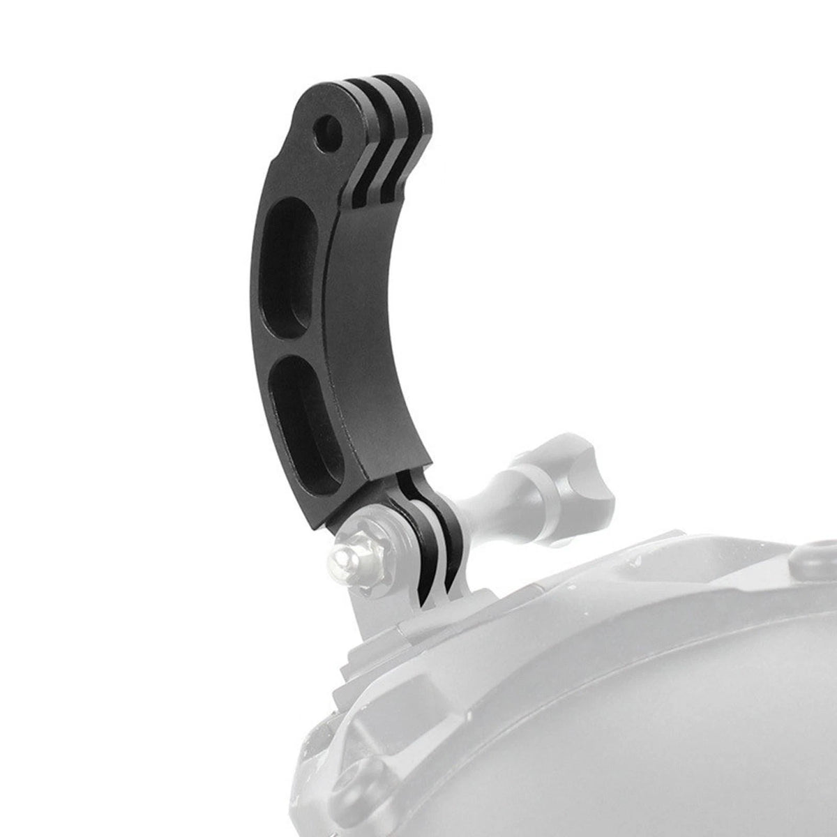 Aluminum Alloy Helmet Extension Arm Bracket for GoPro OSMO ACTION Camera