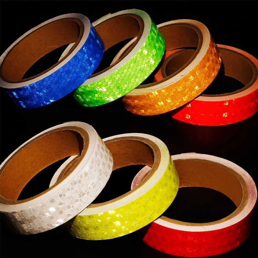 Reflective Tape for Trailer (DOT-C2 Approved, 1" x 82FT, 5 Colors)