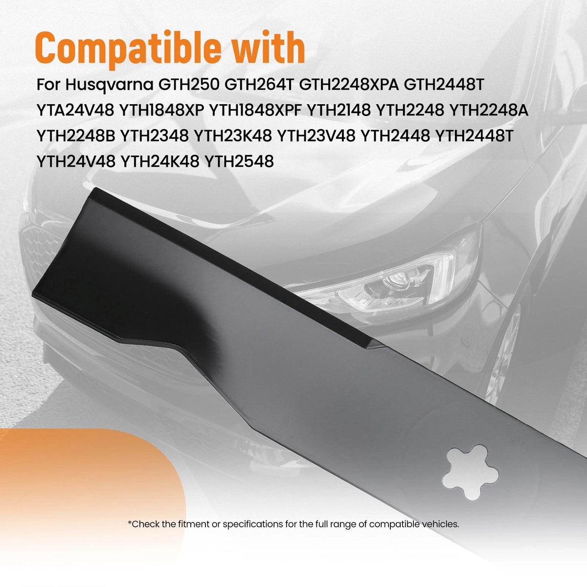 3X Lawn Blade for Husqvarna GTH264T YTH2348 48"