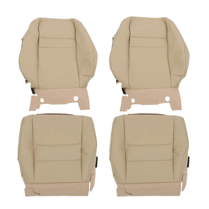 Set of 2 Leather Seat Covers for Honda CR-V (2007–2011) Tan
