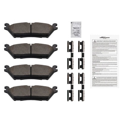 Rear Ceramic Brake Pads Kit for Ford F-150 (2015–2020) Lincoln Navigator (2018–2022)