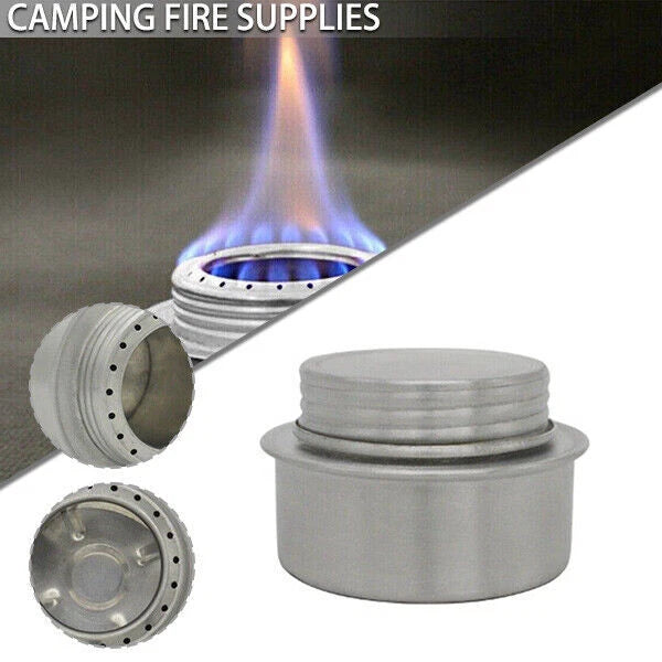 2X Portable Alcohol Stove Burner for Backpacking Hiking Camping Tool