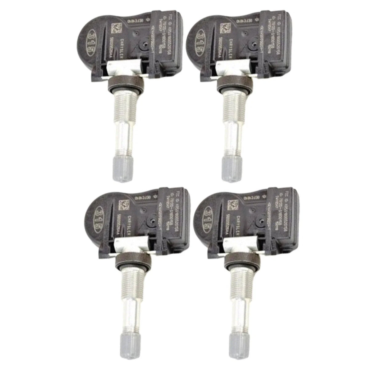 Set of 4 Tire Pressure Monitoring Sensors for Jeep Compass Pacifica (2017–2023)