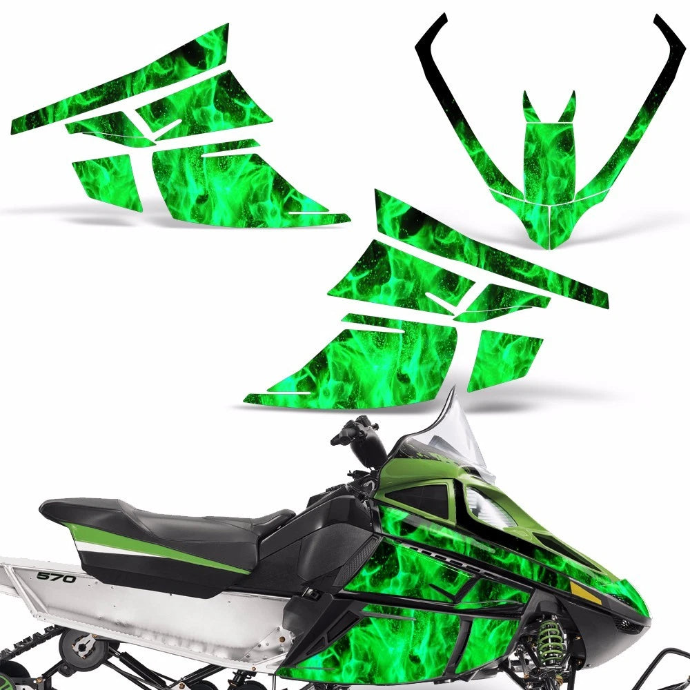 SLED Graphic Stickers Decals for Arctic Cat F Series Z1 (All Years)