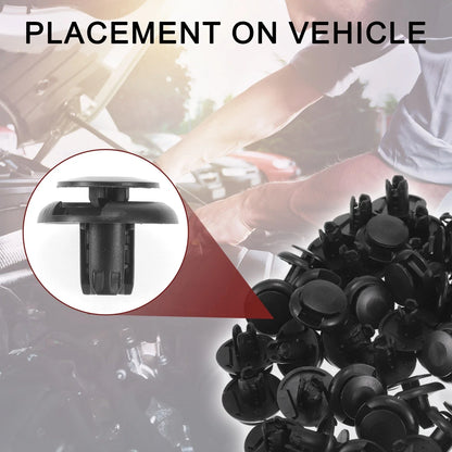 50 Pcs Front Fender Skirt Clip for Honda Civic (2013–2021), Honda Fit (2015–2021)