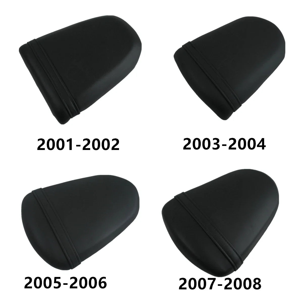 Rear Passenger Seat for Suzuki GSXR1000 (2001–2008)