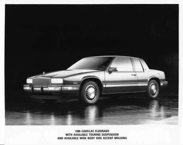 Press Photo 0243 for Cadillac Eldorado (1986)