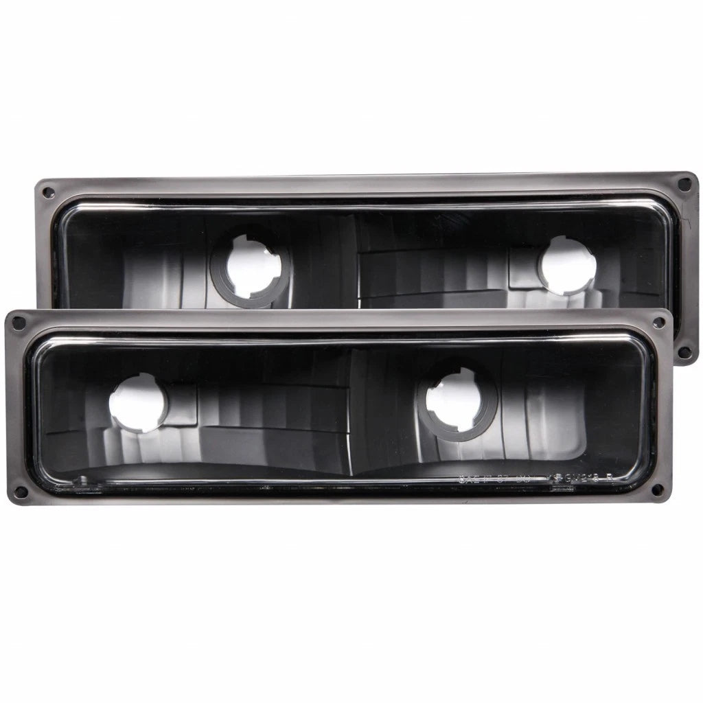 Parking Lights Euro Black for Chevy V3500 (1989–1991) TLX-anz511053-CL360A94