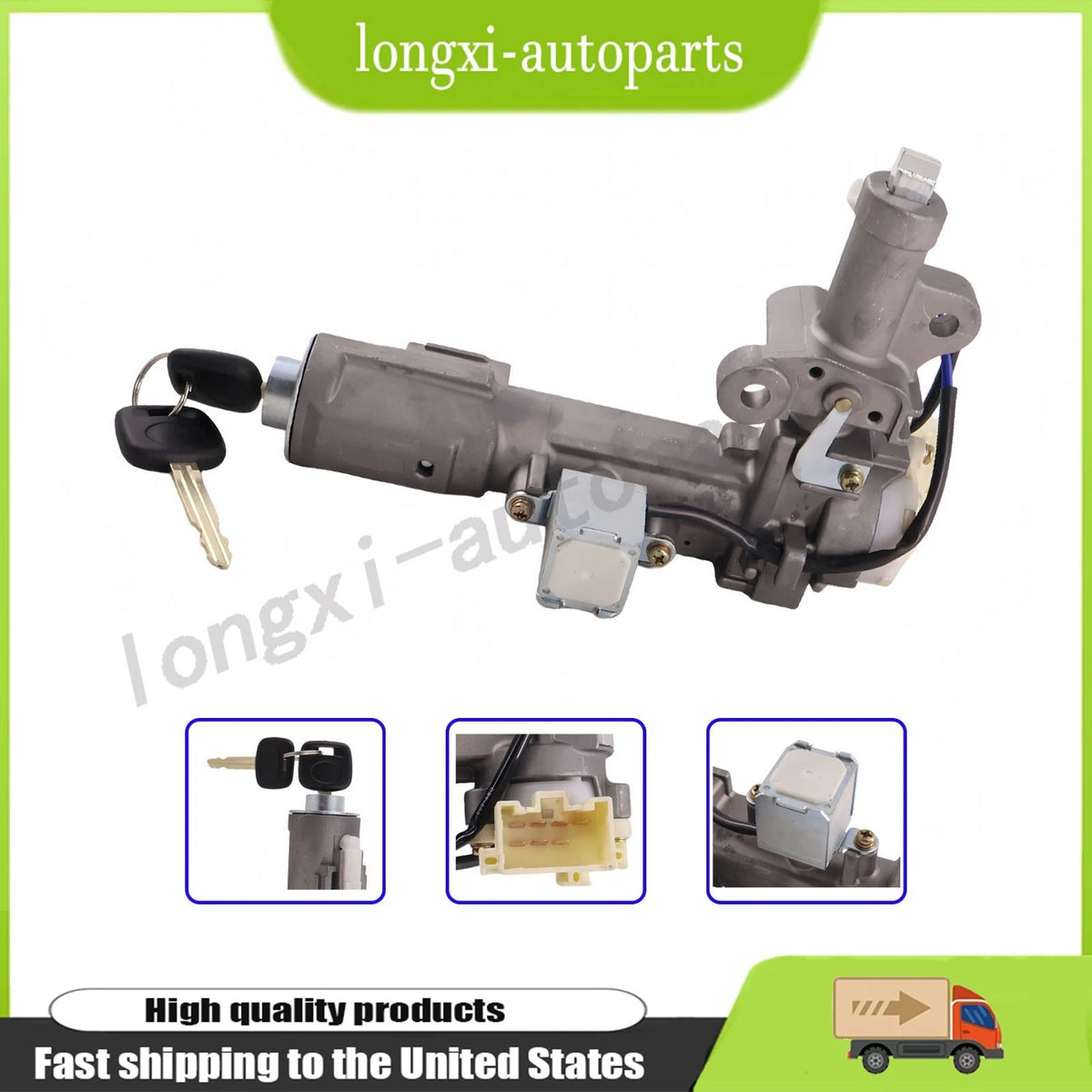 Ignition Lock Cylinder Assembly for RX330 RX350 RX400H (2004–2009) 45020-48-2, 690570E010