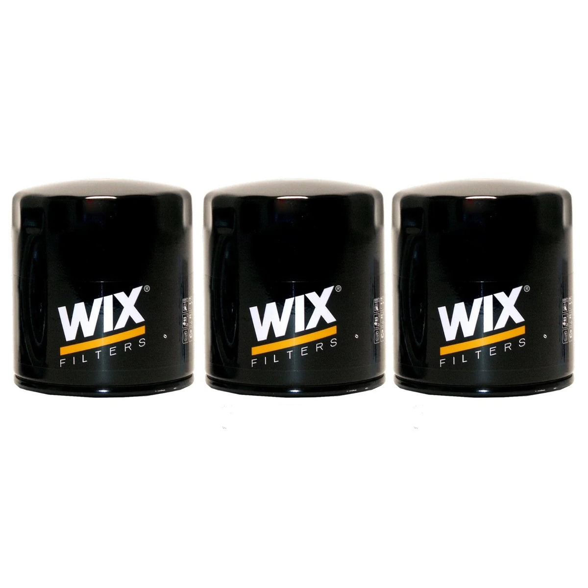 Set of 3 WIX Engine Oil Filters for Chrysler Dodge Ford Lincoln Mazda Mercury
