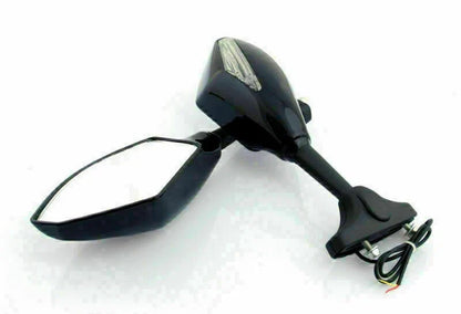 Universal MotoTurn Signal Mirrors for Honda Kawasaki Suzuki Yamaha (T9)