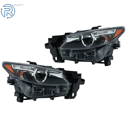 Headlight Set for Mazda CX-9 (2016–2023) Left & Right LED Halogen