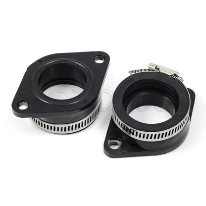 1 Pair Carburetor Intake Manifold Boot for Suzuki GS500 GS500F (2001–2009)