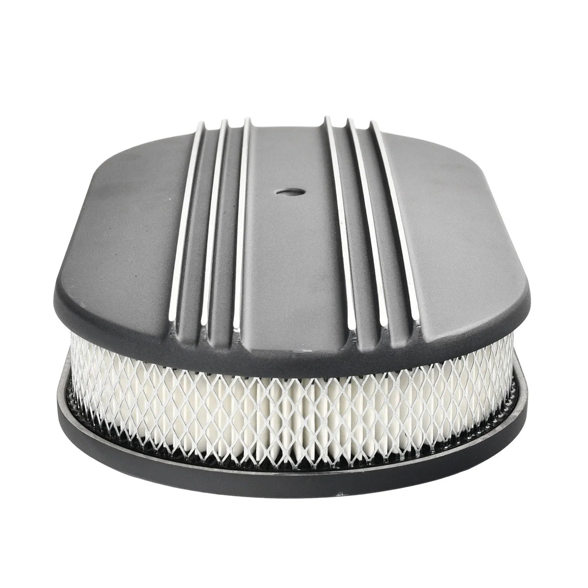 15" Aluminum Oval Air Cleaner Assembly for SBC Chevy Ford