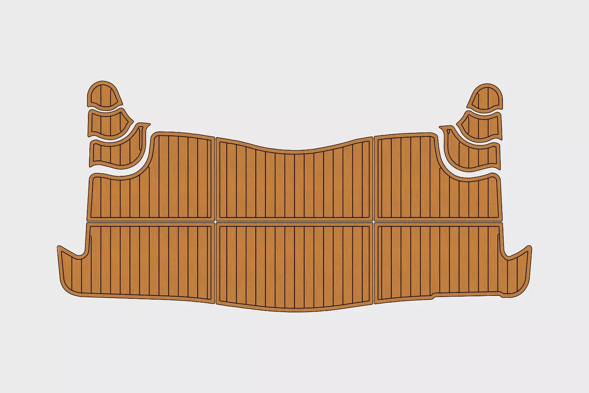 Swim Platform Pad for Maxum 4100 SCR (1998–1999) EVA Foam Teak Deck Flooring